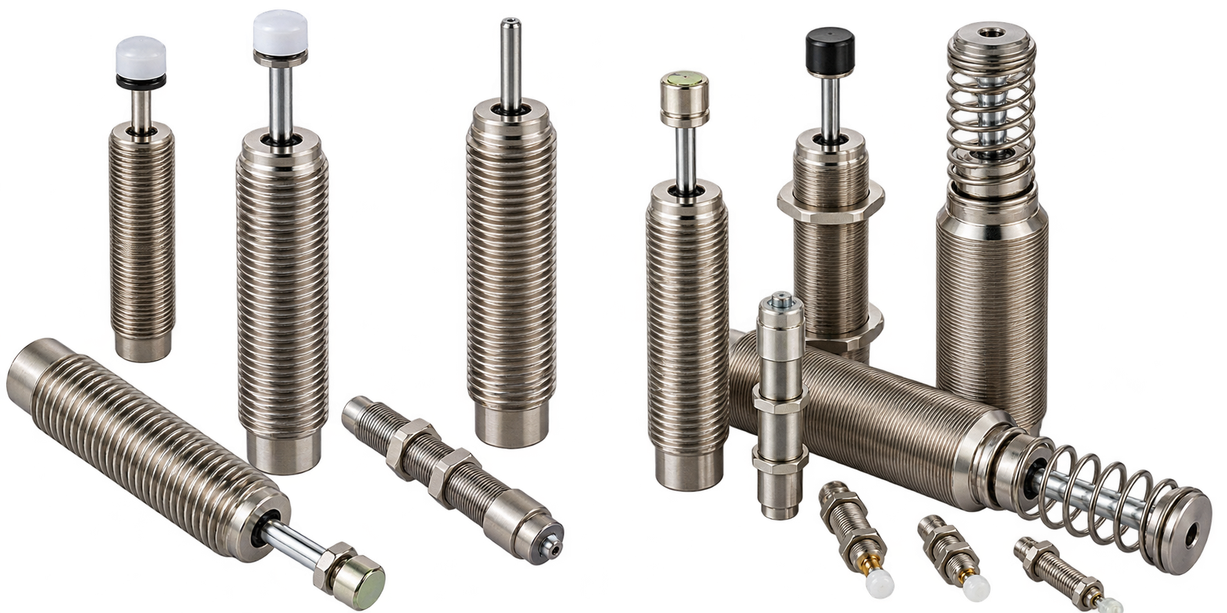 Stainless steel valve components